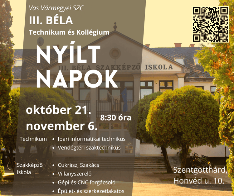 Nyílt Napok a III. Bélában