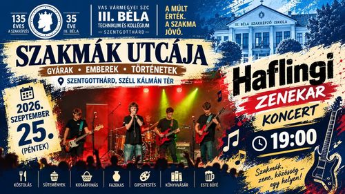Haflingi koncert a Szakmák Utcáján
